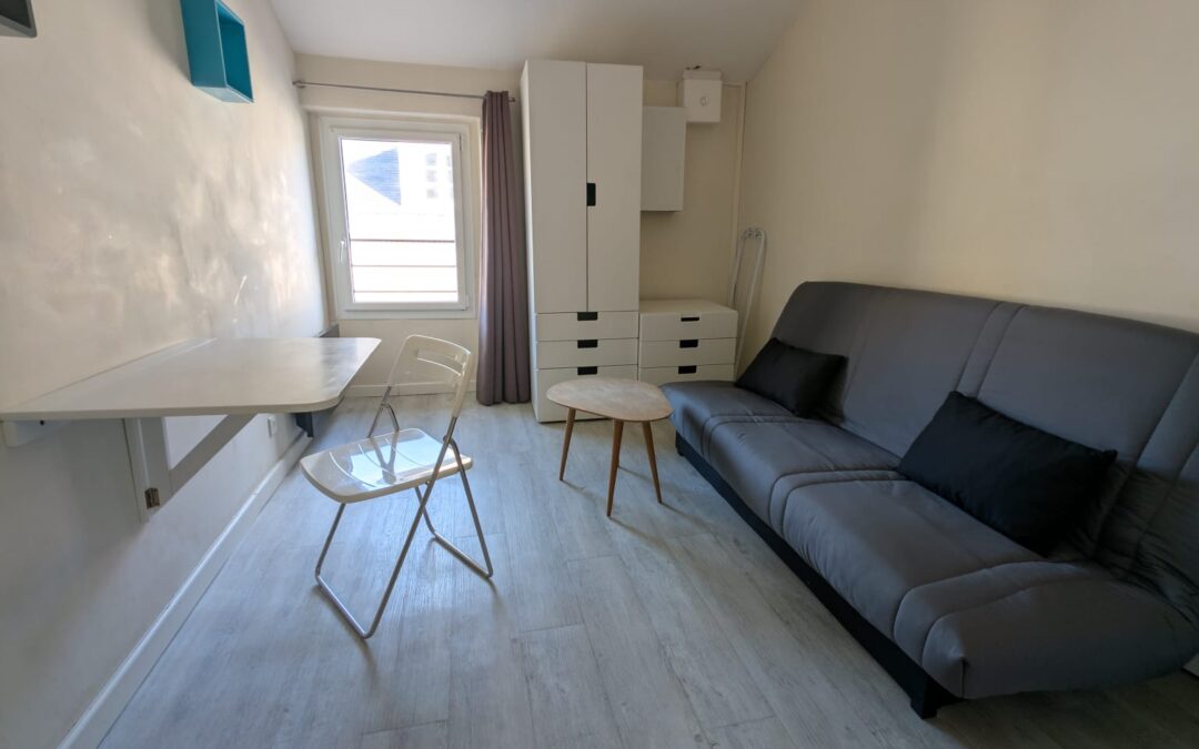 T1 Feydeau MEUBLE – 470 €/mois C.C