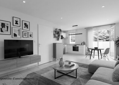 Zola – 2 pièces avec parking – 157.500 € fai
