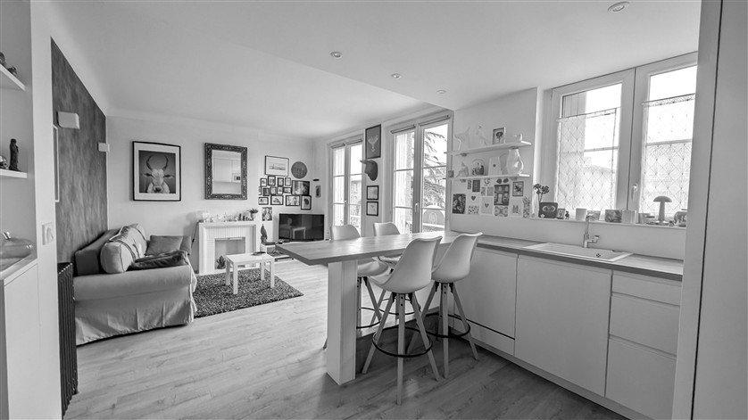 Proche Viarme – Lumineux 3 pièces – 219.450 € fai