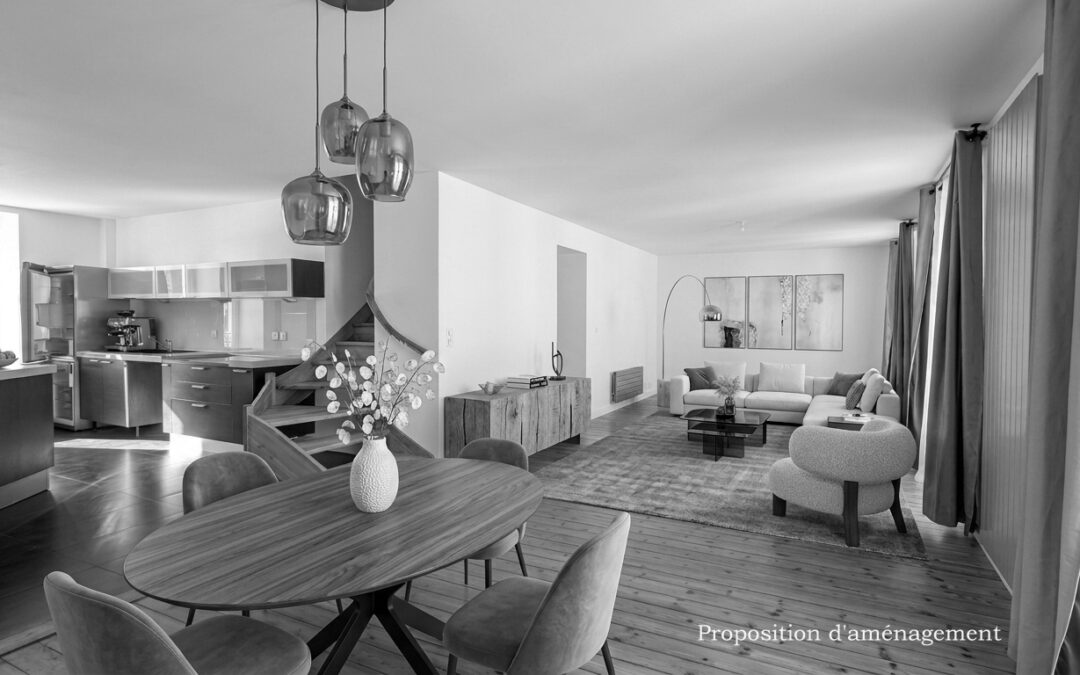 Rue Jean-Jaurès – 4 pièces en triplex – 399.000 € fai