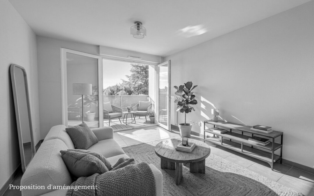 Beauséjour – 2 pièces avec balcon et parking – 157.500 € fai